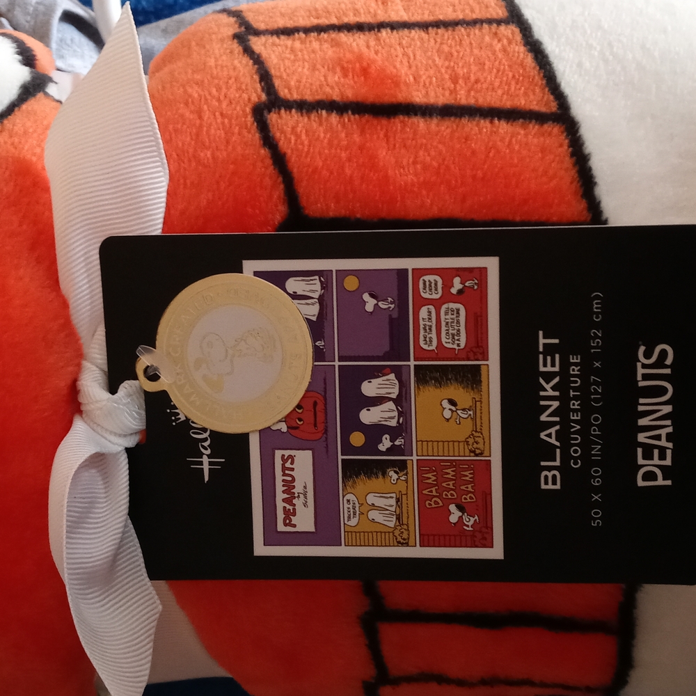 Snoopy Halloween blanket